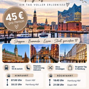 Hamburg -Tagesfahrt – Ein Tag voller Erlebnisse!